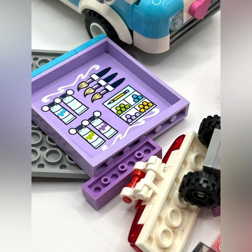 LEGO Building Blocks Pieces Misc Lot Mixed Incomplete Random Hello Kitty 15 oz - Picture 9 of 11